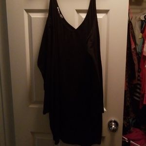 Black long sleeve mini